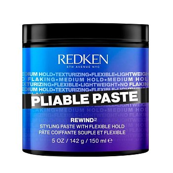 Пластичная паста для укладки волос - Redken Pliable Paste (Rewind 06) 