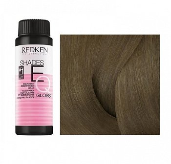 Краска-блеск без аммиака для тонирования и ухода - Redken Shades Eq Gloss  06ABn - Темный блондин пепельно-бежевый