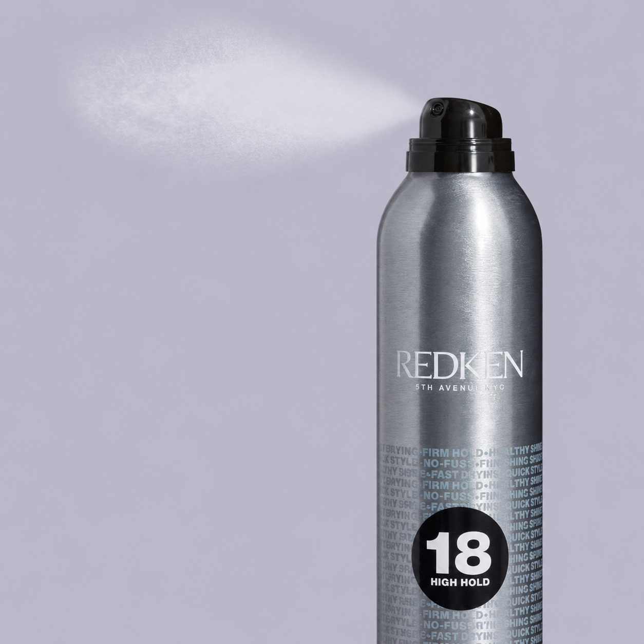 Спрей средней степени фиксации для сохранения формы в течение дня - Redken Styling Quick Dry 18 
